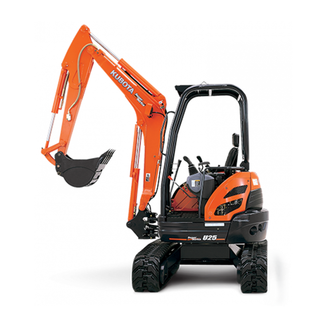 2.5 Tonne Excavator Yellow Hire